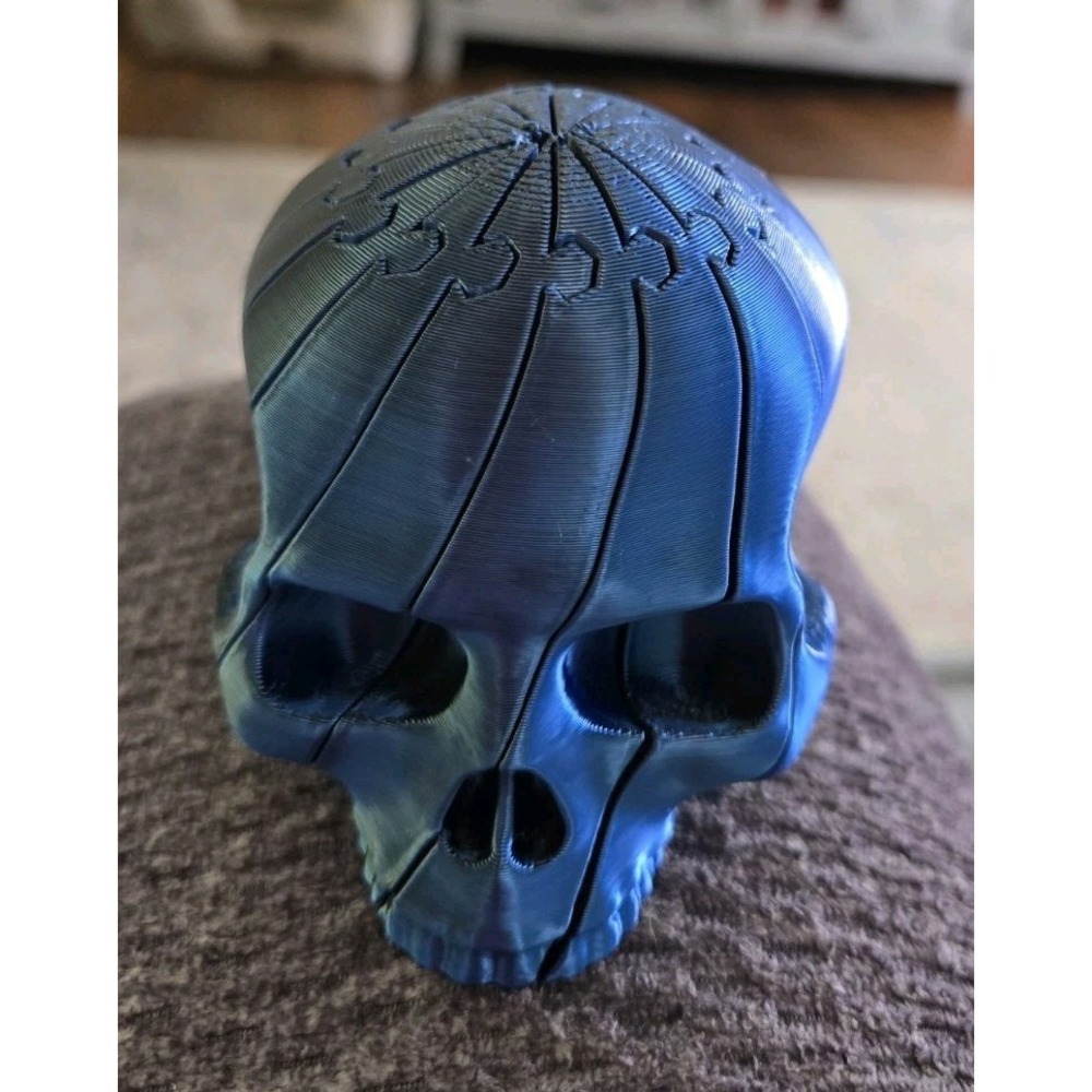 Awesome Fidget Toy for Kids and Adults! Skull Puzzle and Decor-in-One! WHIMSICAL